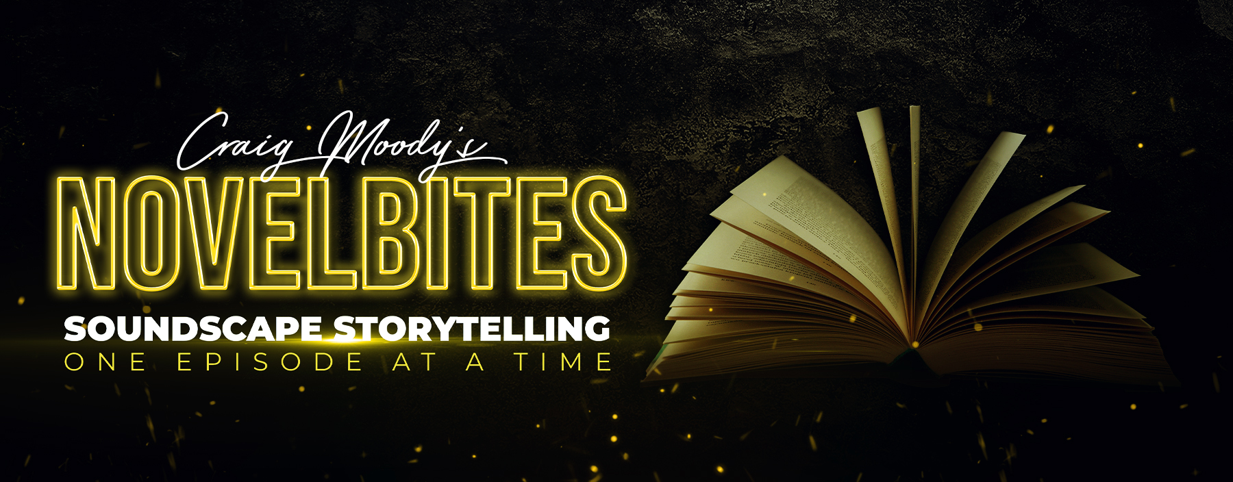 Craig Moody's NovelBites banner
